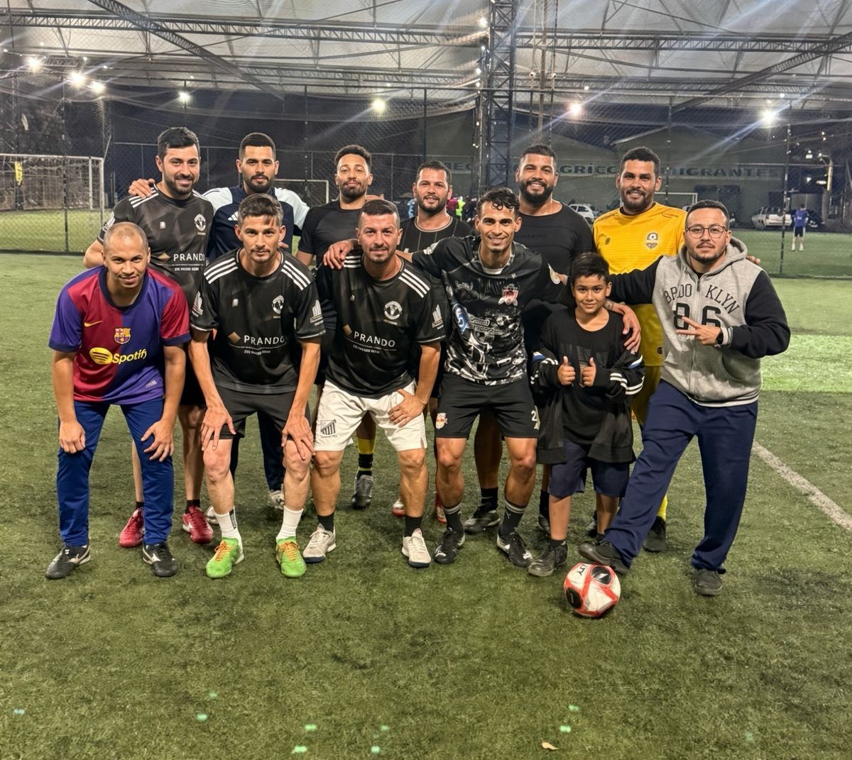 Vencedores — Time Preto